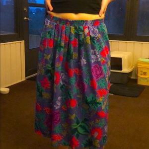 Floral skirt